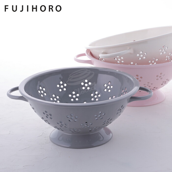 楽天市場】富士ホーロー コランダー ホーロー 22cm【 ほうろう 琺瑯