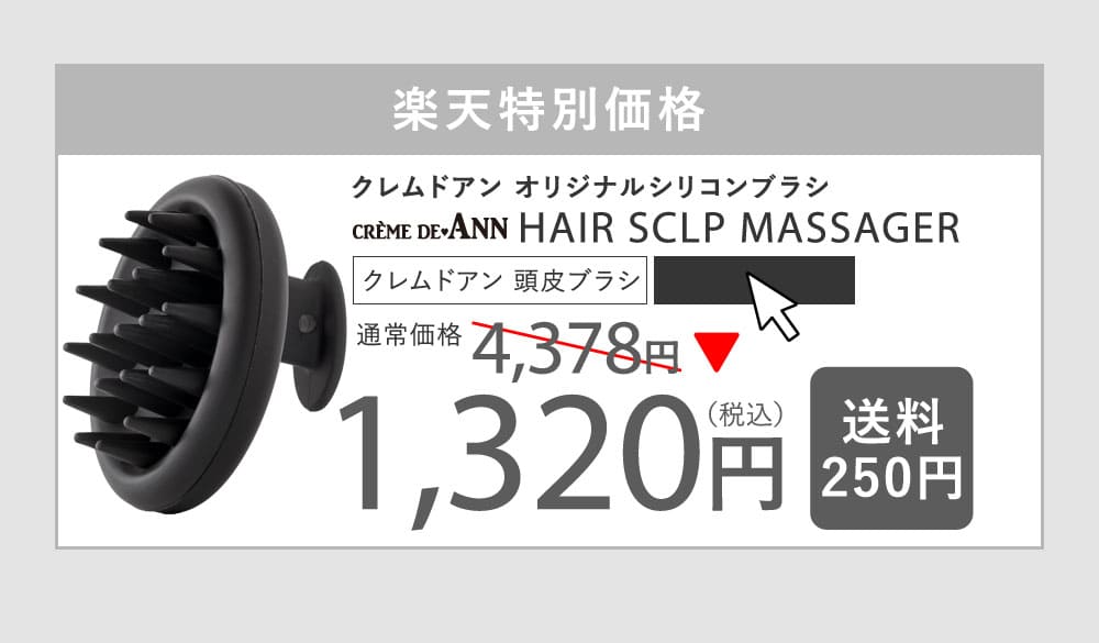 楽天市場】【公式】【クレムドアンオリジナル シリコンヘアブラシ