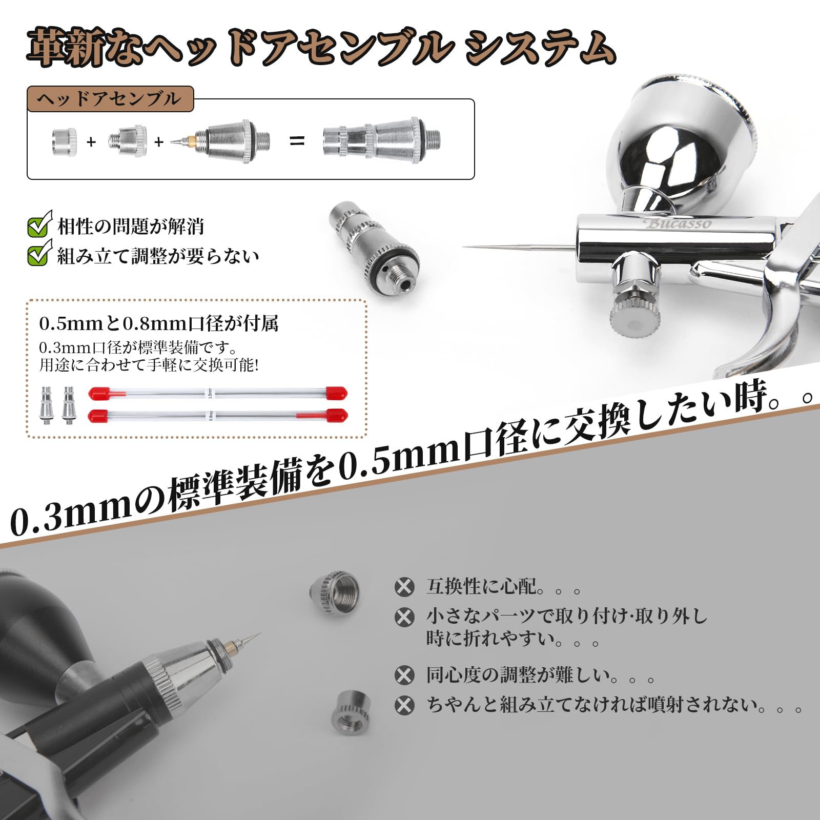 楽天市場】【スーパーSALE限定価格】エアブラシ トリガー式 木製