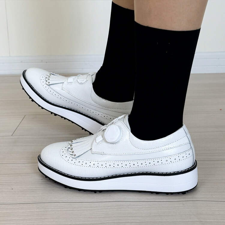 ダイヤル式 スパイクレス トラディションズ ゴルフシューズ | スポーツ