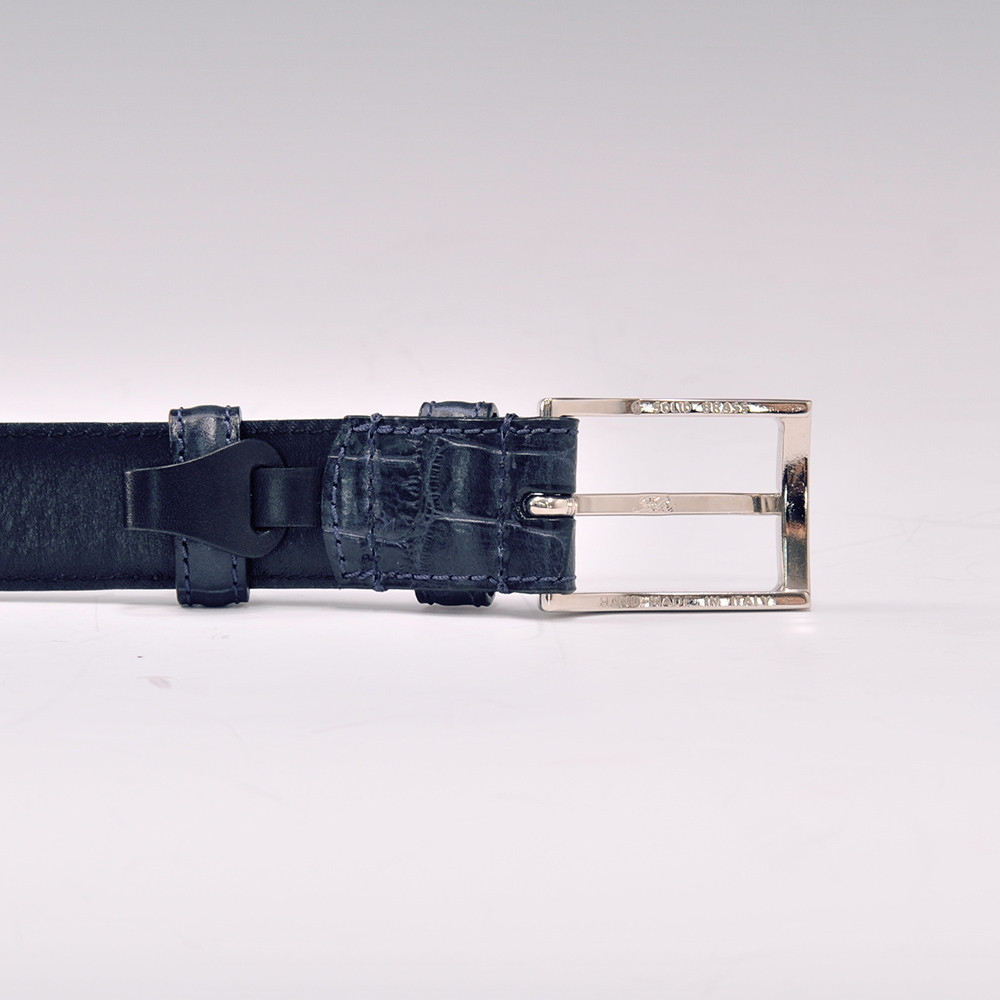 felisi フェリージ レザーベルト エンボスクロコ 型押し 85/07/SA 3cm