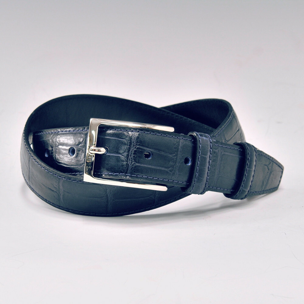 felisi フェリージ レザーベルト エンボスクロコ 型押し 85/07/SA 3cm