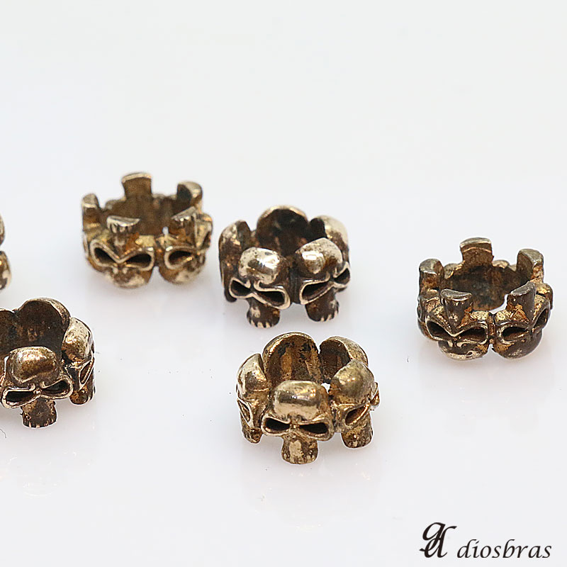 ビーズ/シルバー/ブラス 真鍮製/ビーズ/アクセサリー/ハンドメイド