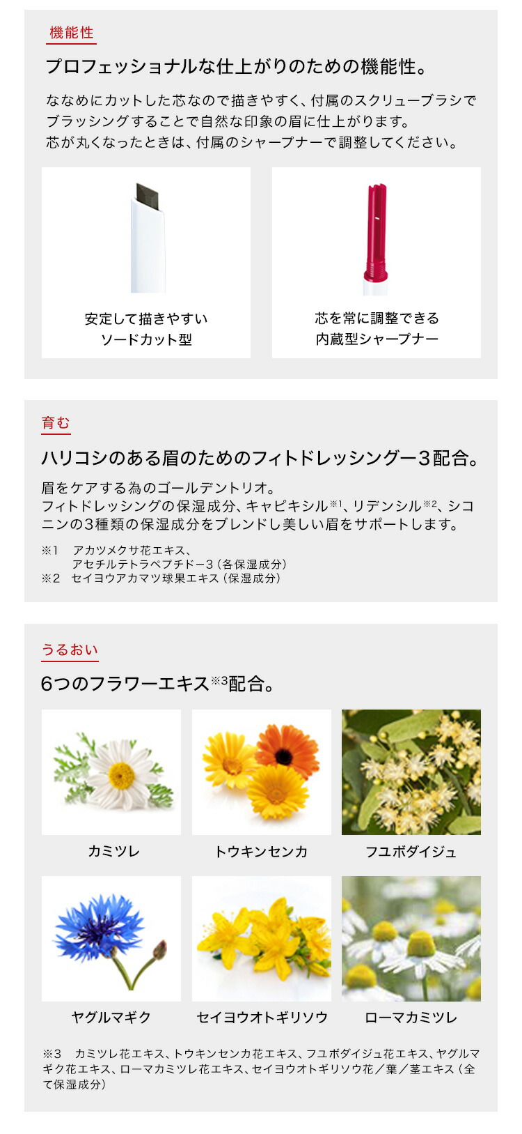 楽天市場】【公式】ミチコドットライフ エッセンスブロウペンシル日本