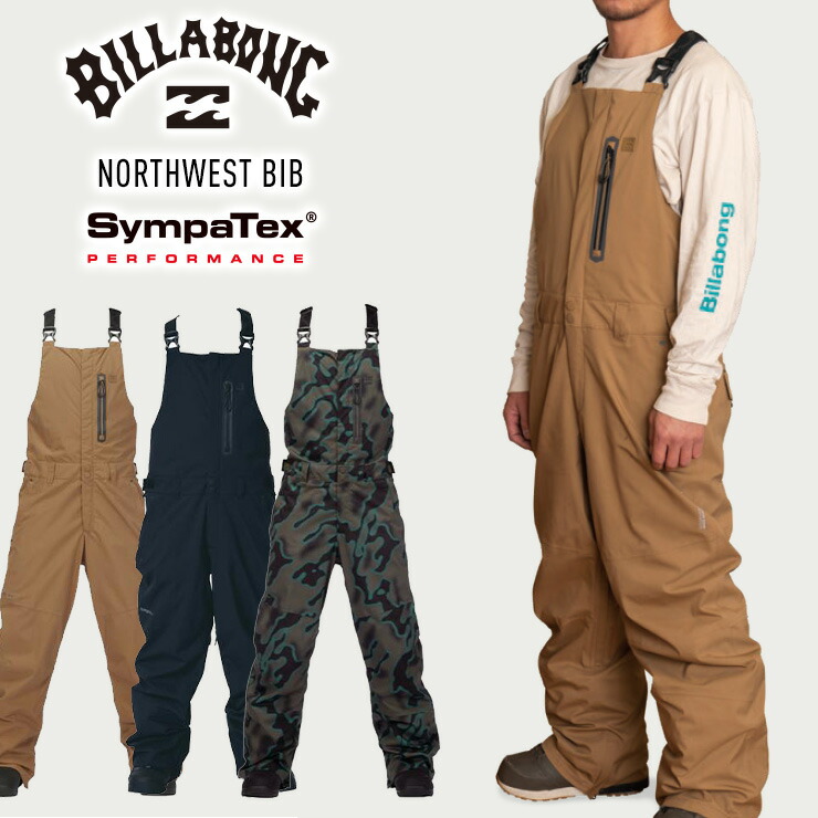 2023 BILLABONG ビラボン NORTHWEST BIB ビブパンツ 男性用