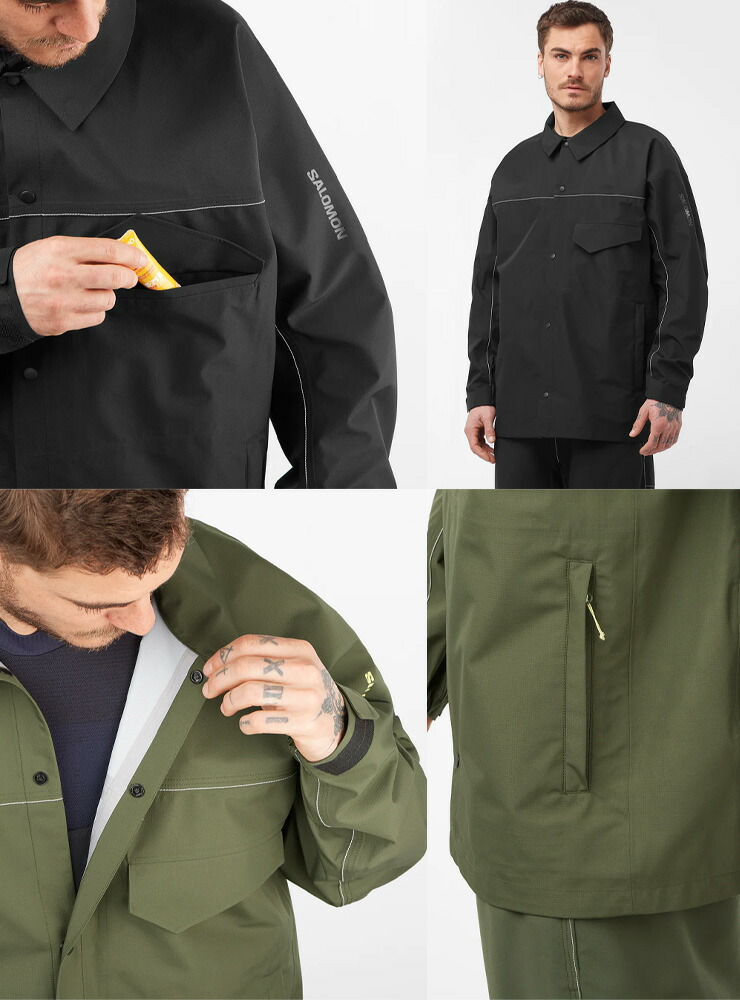 23-24 SALOMON サロモン BOARDWORKS 3L JACKET M ボードワークス