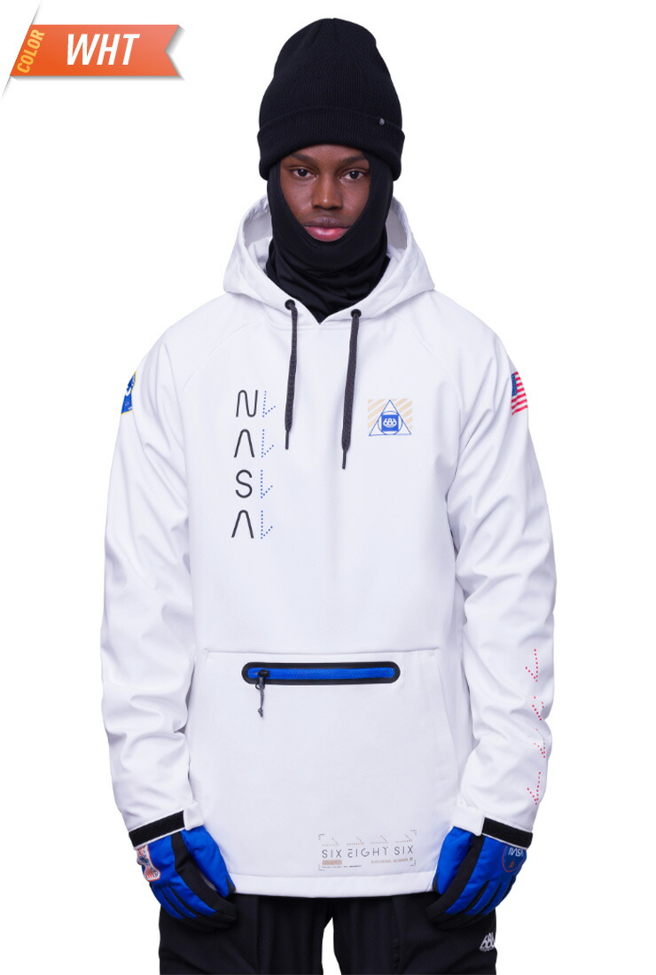 23-24 686 シックスエイトシックス Waterproof Hoody 撥水加工