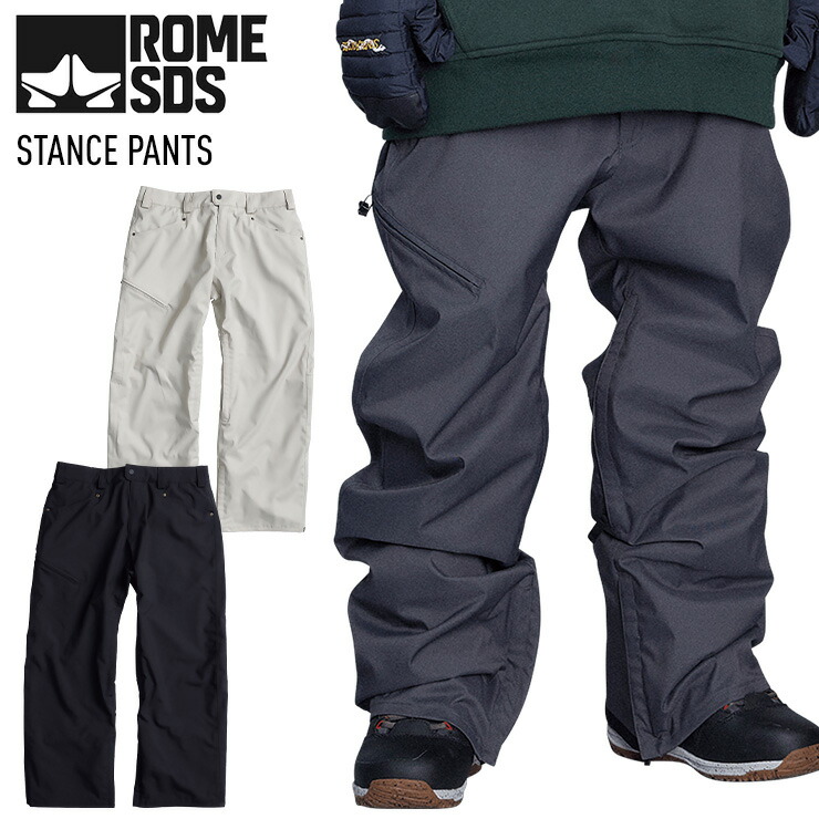 正規品 23-24 ROME SDS ローム STANCE PANTS スタンスパンツ メンズ
