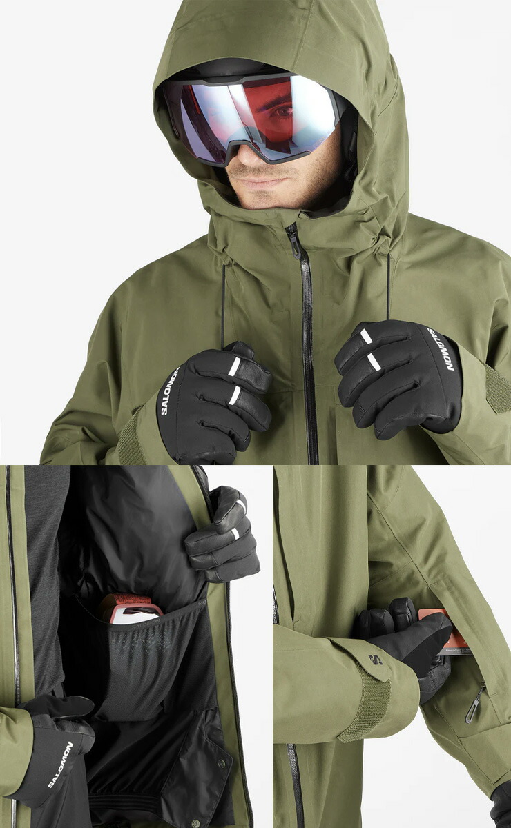 24-25 SALOMON サロモン CHARGER 2L JACKET チャージャー ツーレイヤー