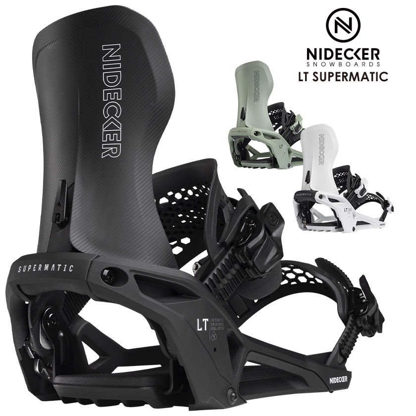 NIDECKER Supermatic 黒 Lサイズ スーパーマティック NIDECKER