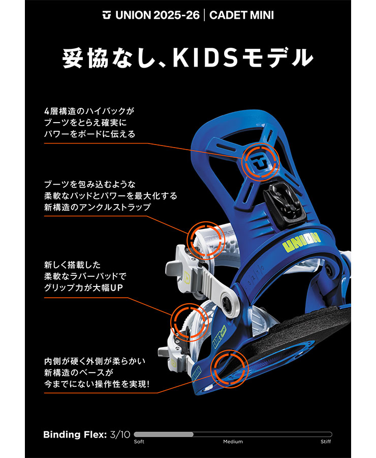 UNION／ユニオン CADET MINI | JSBCスノータウン