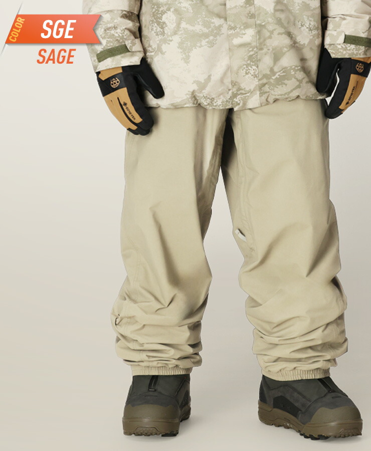 25-26 686 シックスエイトシックス GORE-TEX DOJO SHELL PANT