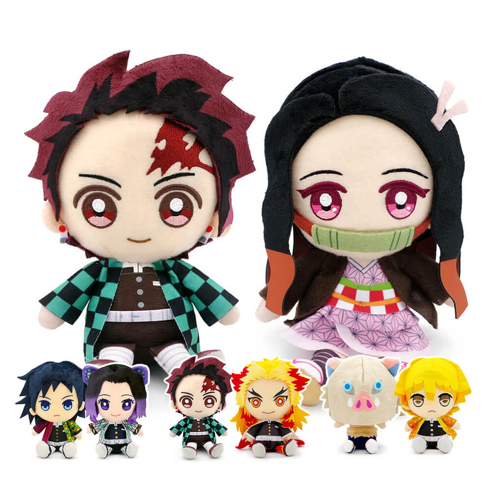 楽天市場】ぬいぐるみ ｢鬼滅の刃 Chibiぬいぐるみ ペアセット｣ (電報