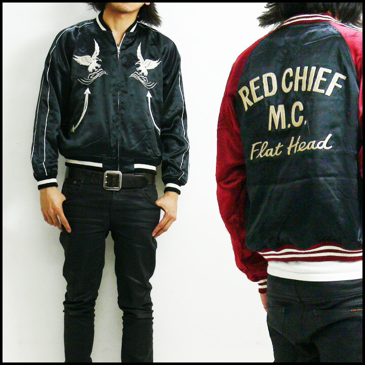 The Flat Head【フラットヘッド】レーヨンサテンスーヴェニア