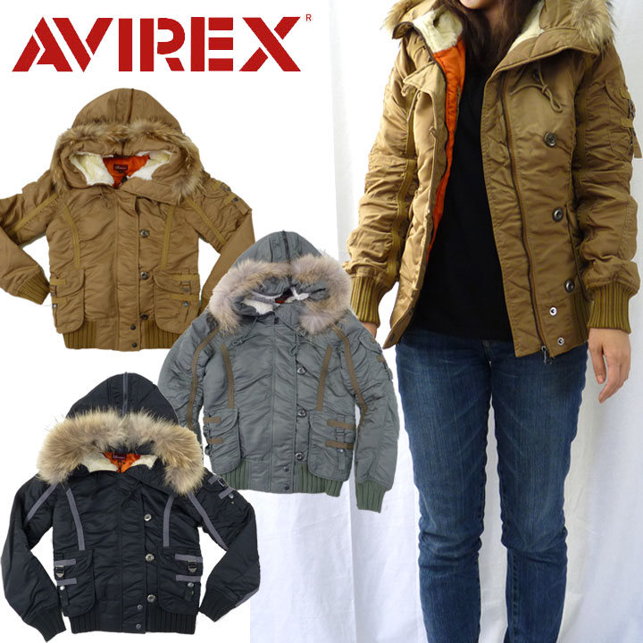 AVIREX LADIES【アビレックス レディース】フライトジャケット