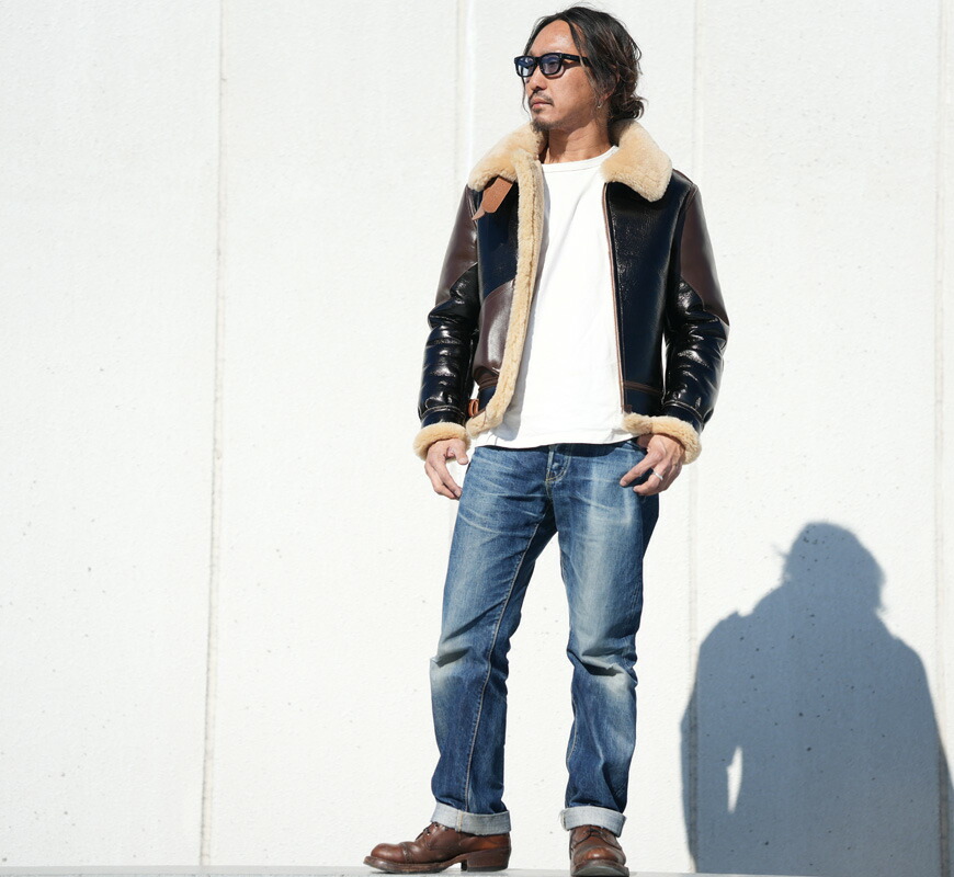 楽天市場】トイズマッコイ TOYS McCOY B-3 シープムートン レザー