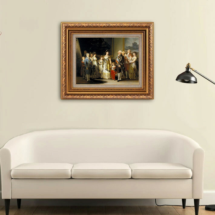 楽天市場】カルロス4世の家族 【15号】 ゴヤフランシスコ・デ・ゴヤ