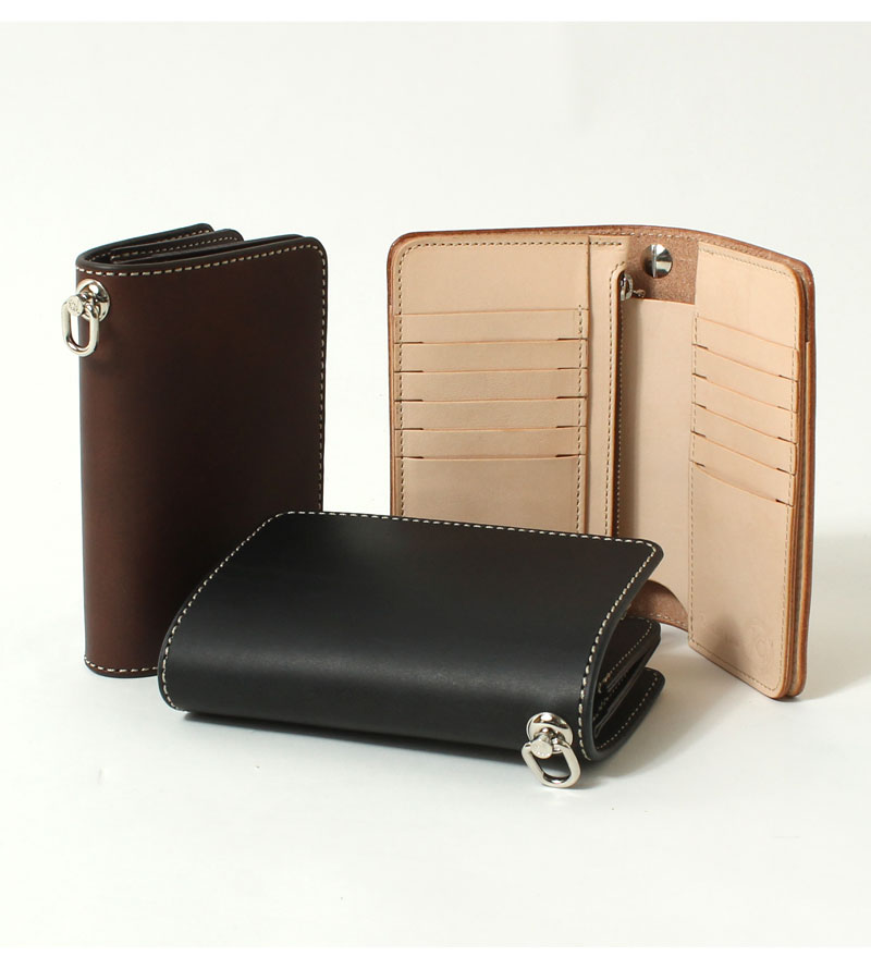 ページリニューアル】KC's(ケーシーズ) 牛革ミドルウォレット / KIB505