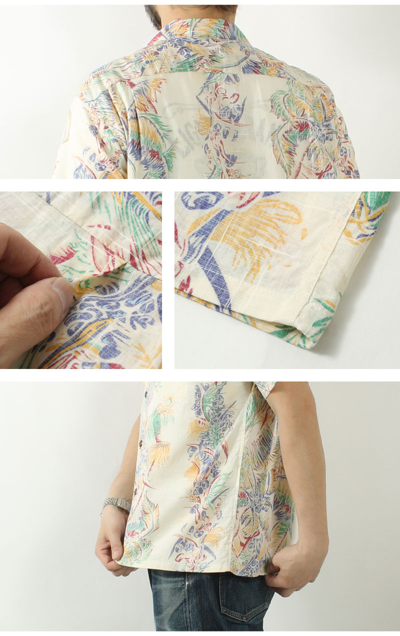 SUN SURF(サンサーフ) コットンアロハシャツ PANIOLA TOWN / SS39503