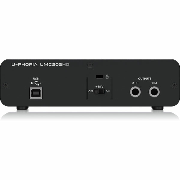 楽天市場】BEHRINGER UMC202HD U-PHORIA オーディオインターフェース