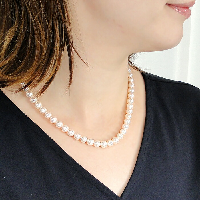 楽天市場】【真珠科学研究所鑑別書付】 アコヤパール ネックレス【7.0