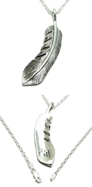楽天市場】ソフトライン フェザー シルバー ネックレス 925 メンズ
