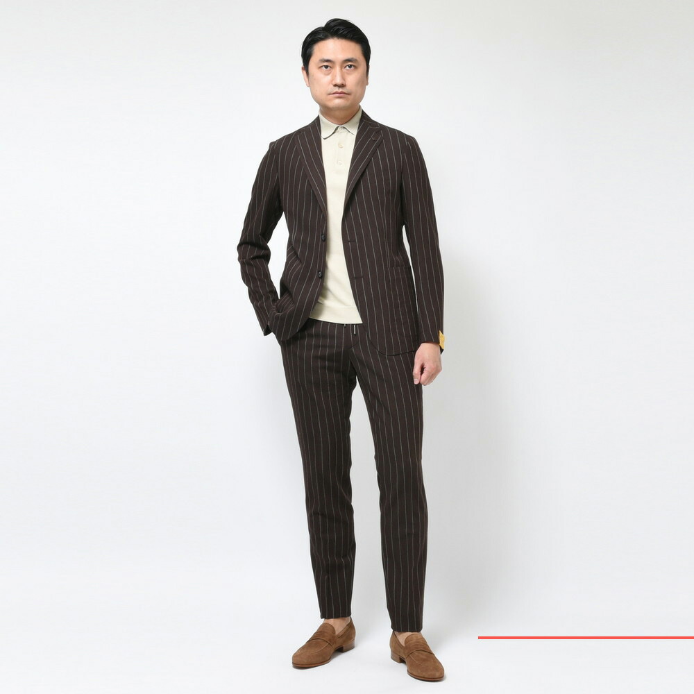 TAGLIATORE（タリアトーレ）DAKARダカール ウールダブルピンストライプ