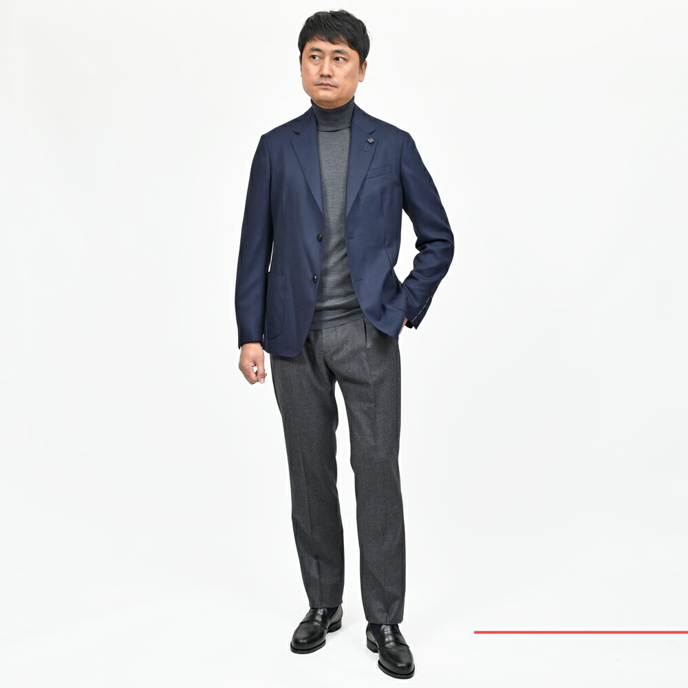 SALE】LARDINI（ラルディーニ）ROMAローマ ウールホップサック2B