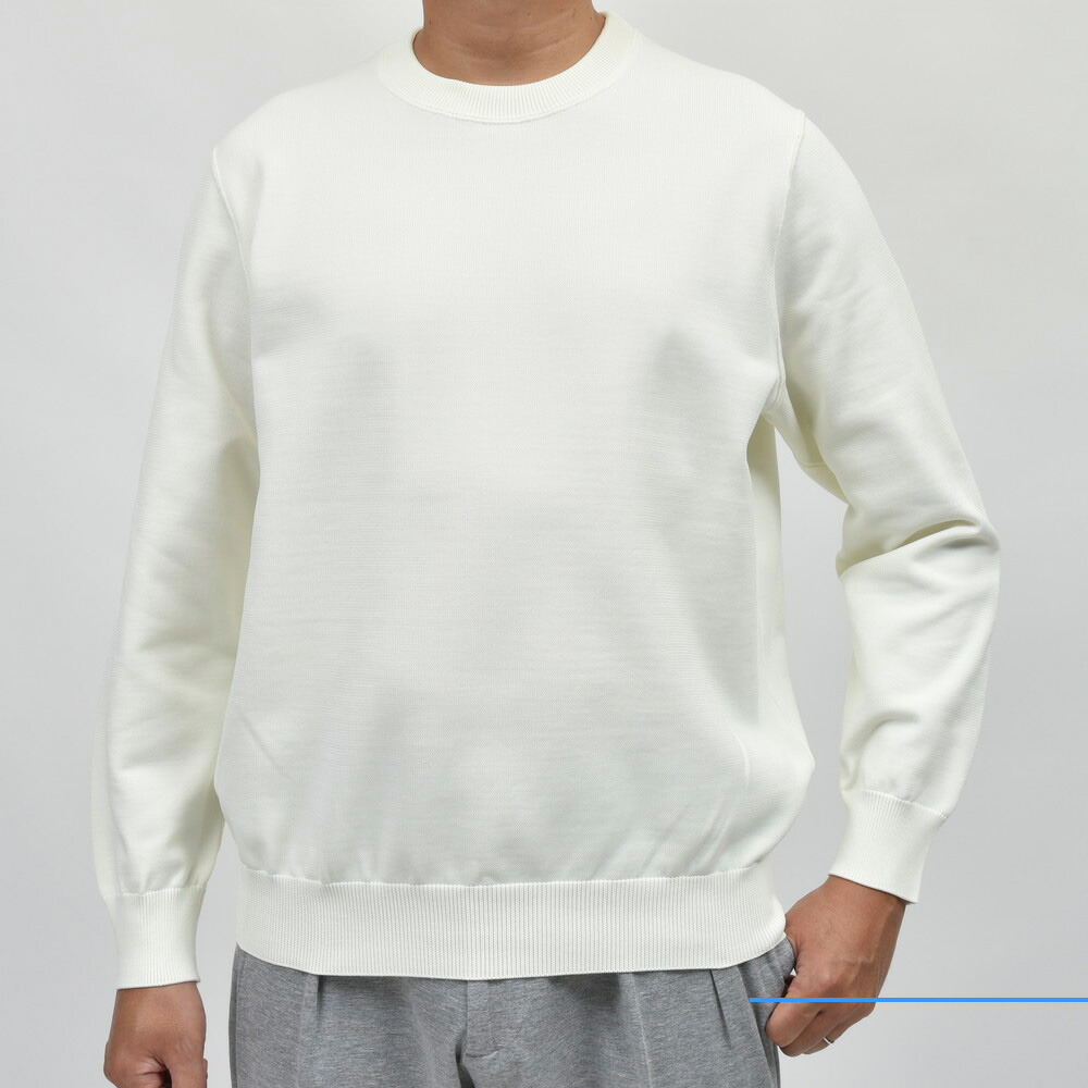 SALE】SLOANE（スローン）ウォッシャブルポリコットンクルーネック