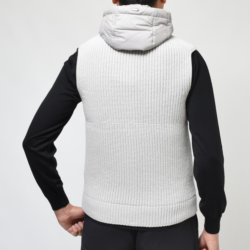 HERNO（ヘルノ）RESORTリゾート ミドルゲージウールフィッシャーマンズ