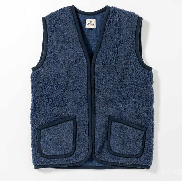 楽天市場】[COLD BREAKER / コールドブレーカー]ボア ウール ベスト