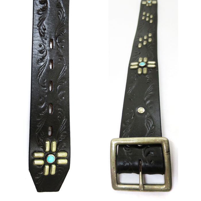 楽天市場】即納☆ HTC USA #NAVAJO TQ LEATHERBELT 1.75( ナバホ