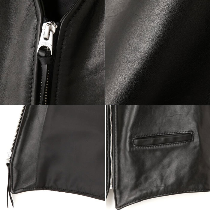楽天市場】Schottショット 193V LEATHER VEST レザーベスト 782