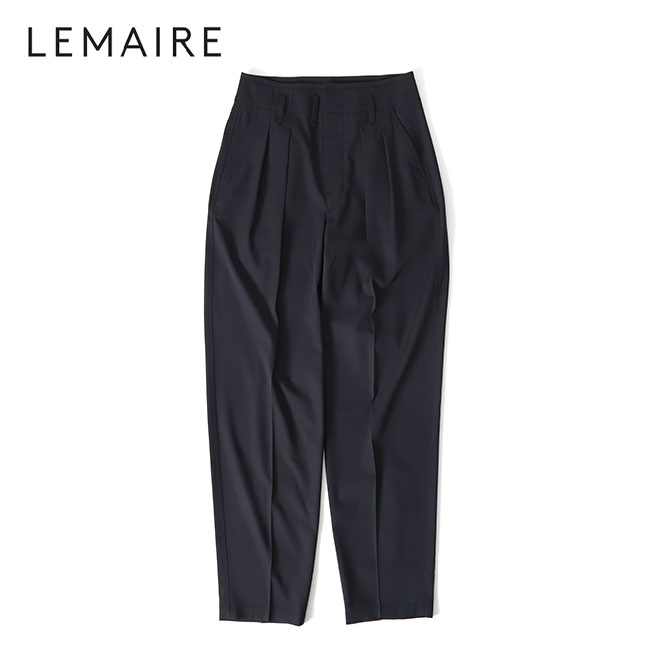LEMAIRE ルメール ブラックデニム ツイスト ベルテッドパンツ PA326