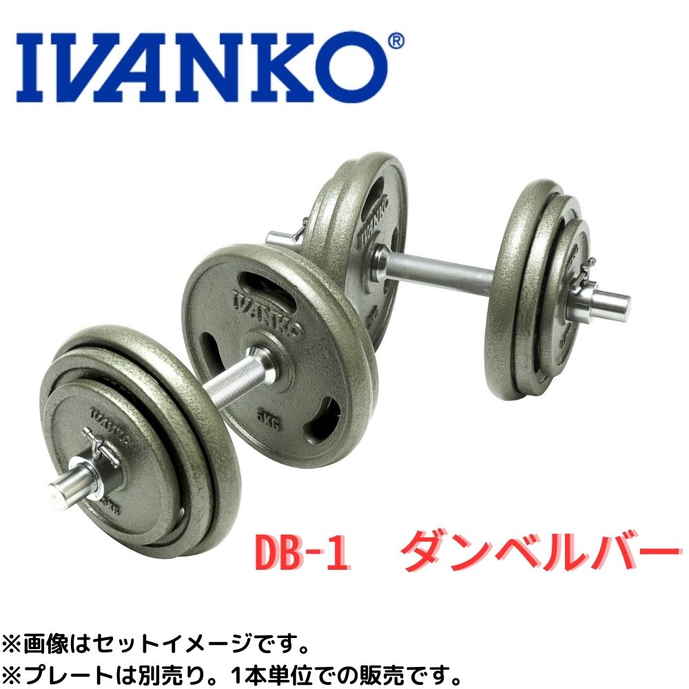 楽天市場】IVANKO イヴァンコ 社製 ダンベルバーDB-1_6010243010101