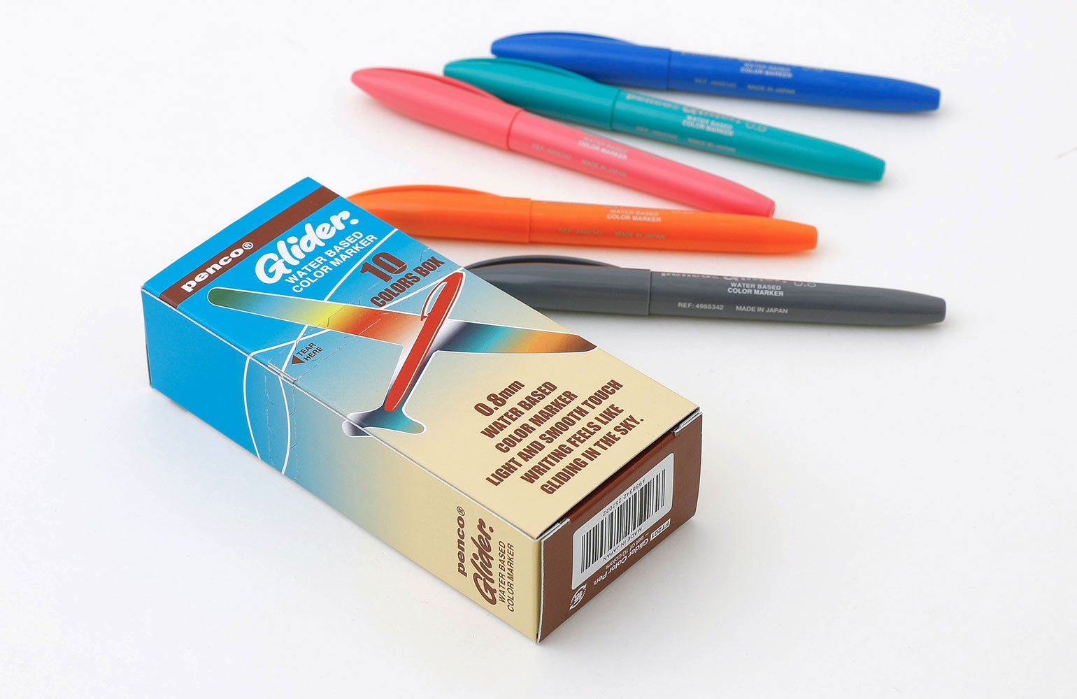 楽天市場】penco ペンコ グライダーカラーペン セット 10本セット