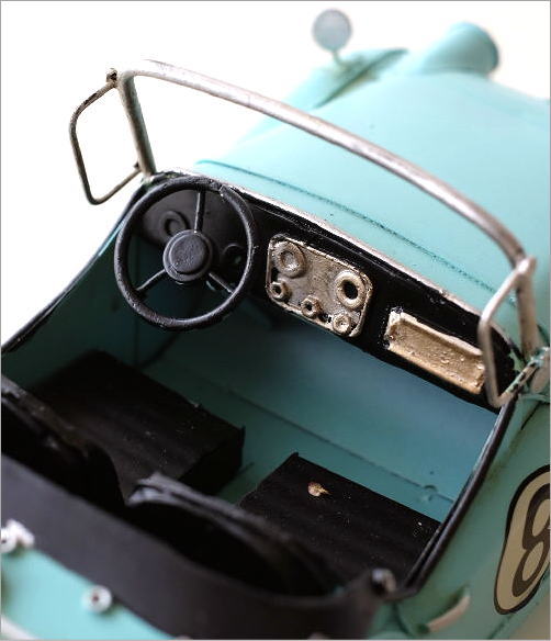 楽天市場】置物 オブジェ スポーツカー おもちゃ アンティーク