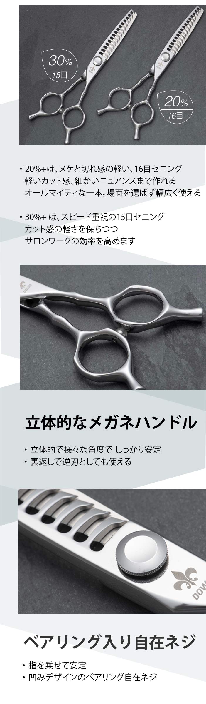 楽天市場】【飛燕シザー】【コバルト・立体メガネハンドル】DOWA