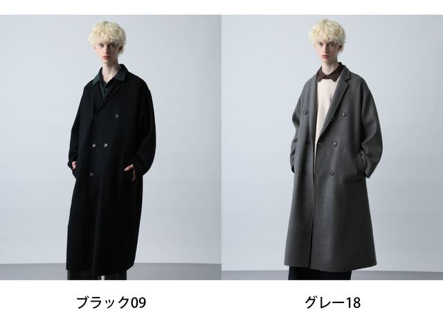 楽天市場】【SALE／59%OFF】プレミアムウールダブルリバーコート HARE