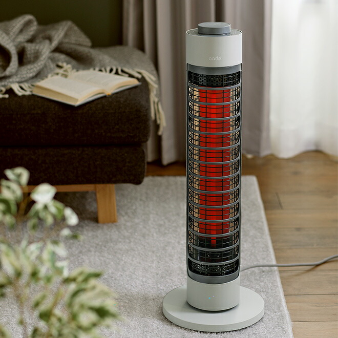 楽天市場】電気ストーブ 遠赤外線 cado カドー 電気ヒーター SOL-001S