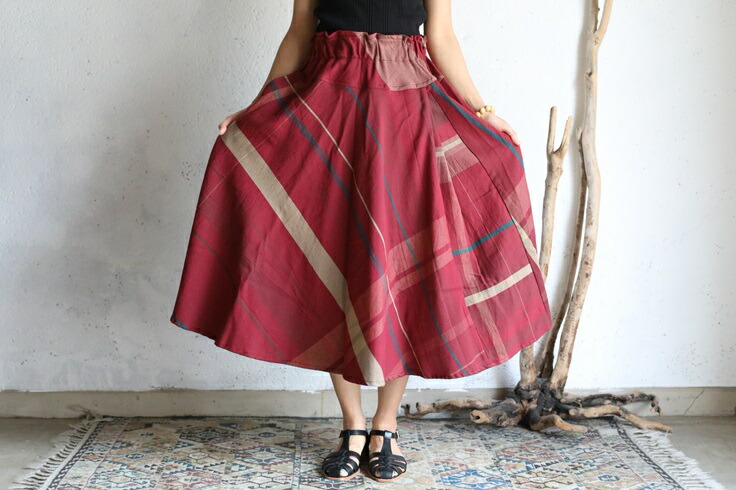 楽天市場】tamaki niime(タマキ ニイメ) 玉木新雌 only one skirt ふれ