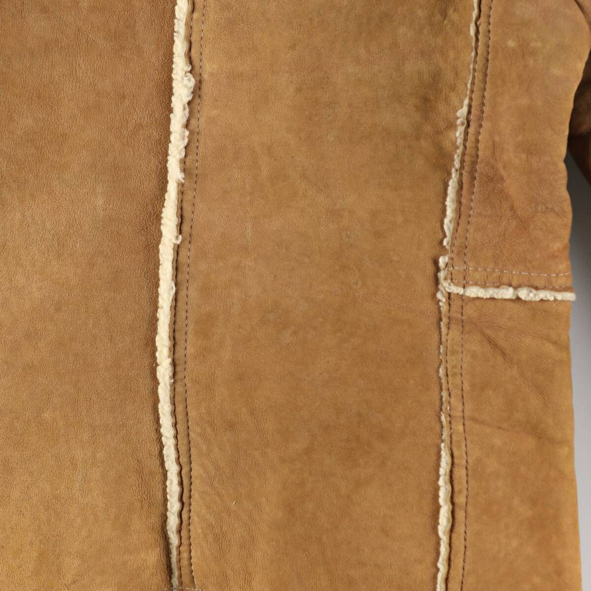 古着 O'NED ムートンジャケット フランス製 レディースXL相当