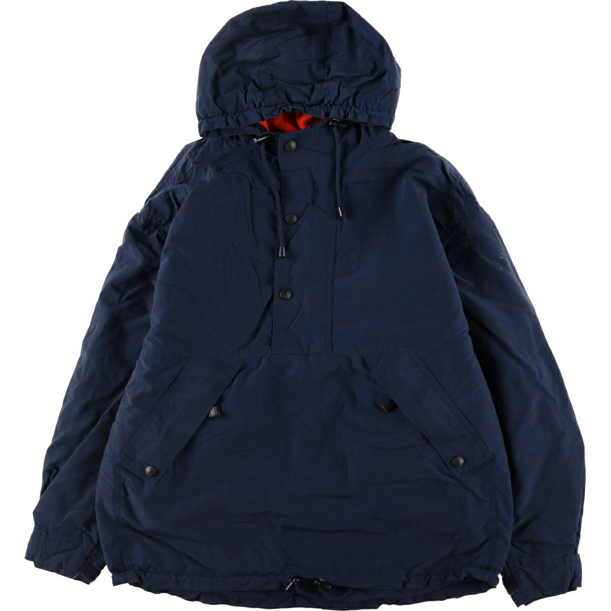 古着 00年代 ギャップ GAP ハーフジップ 中綿アノラックパーカー