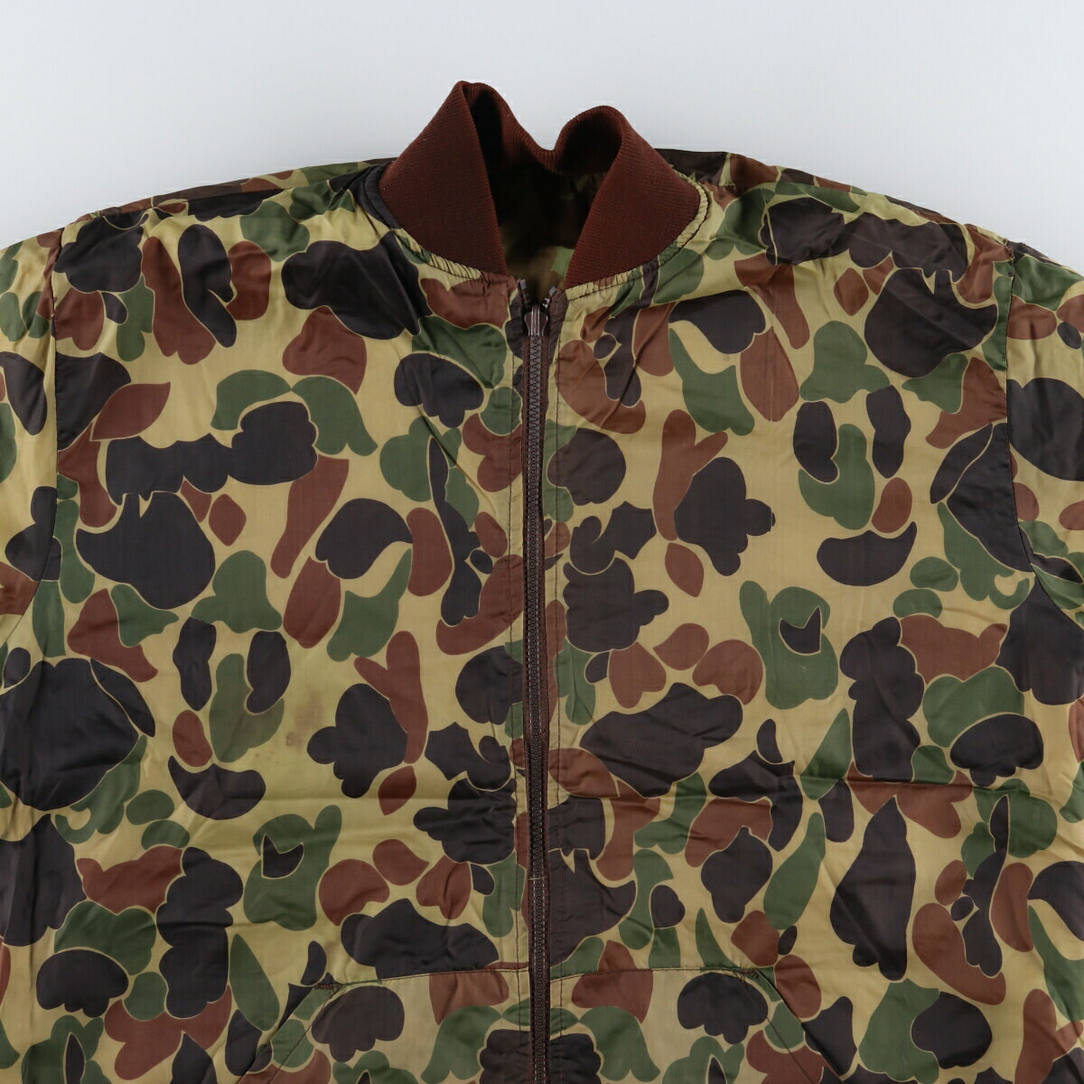 古着 90年代 WINCHESTER 迷彩柄 ダックハンターカモ リバーシブル 中綿