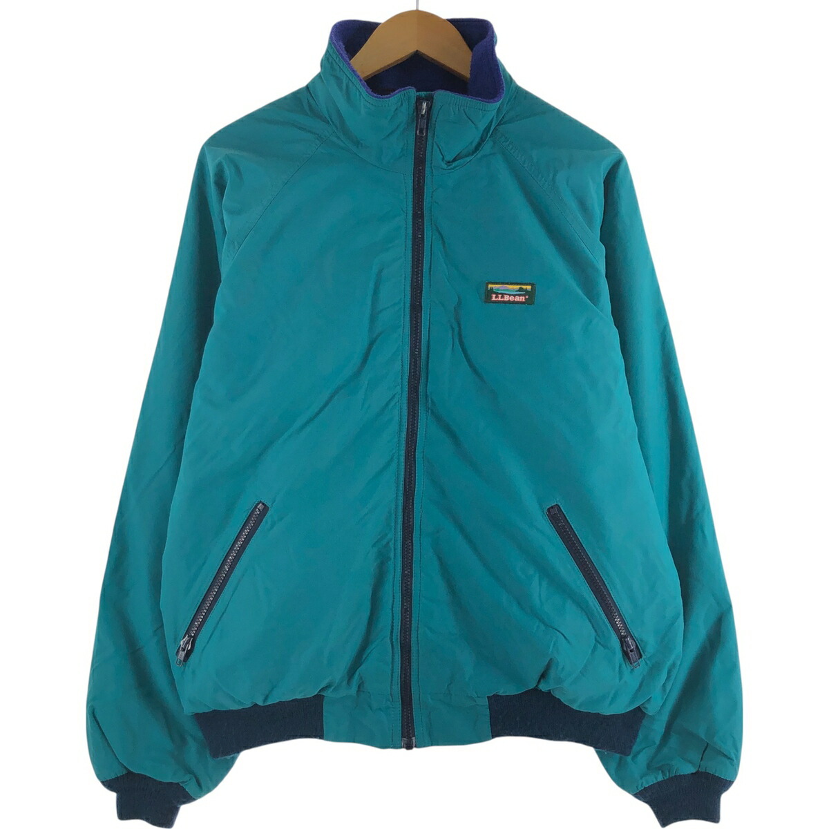 古着 80～90年代 エルエルビーン L.L.Bean Warm-up Jacket 中綿入り