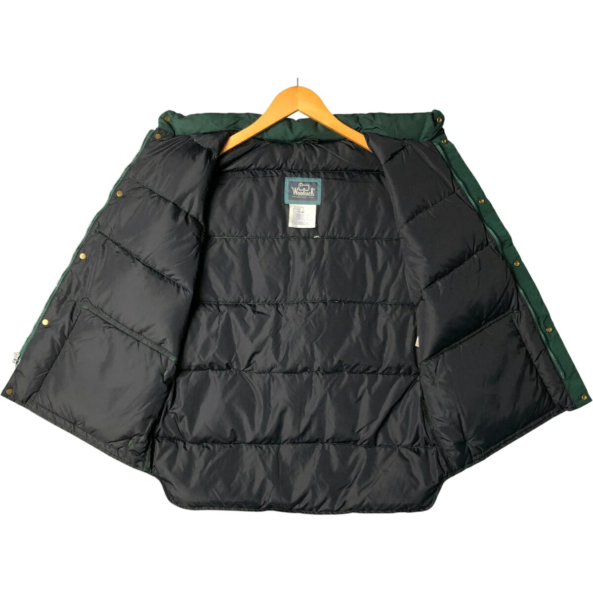 古着 80～90年代 ウールリッチ WOOLRICH ダウンベスト USA製 メンズL