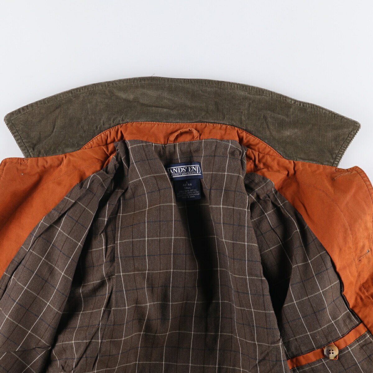 古着 80～90年代 ランズエンド LANDS END ハンティングジャケット
