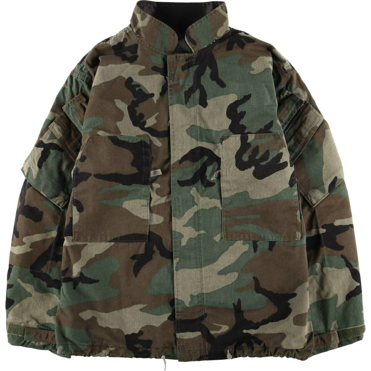 古着 80年代 米軍実品 迷彩柄 ウッドランドカモ ケミカル