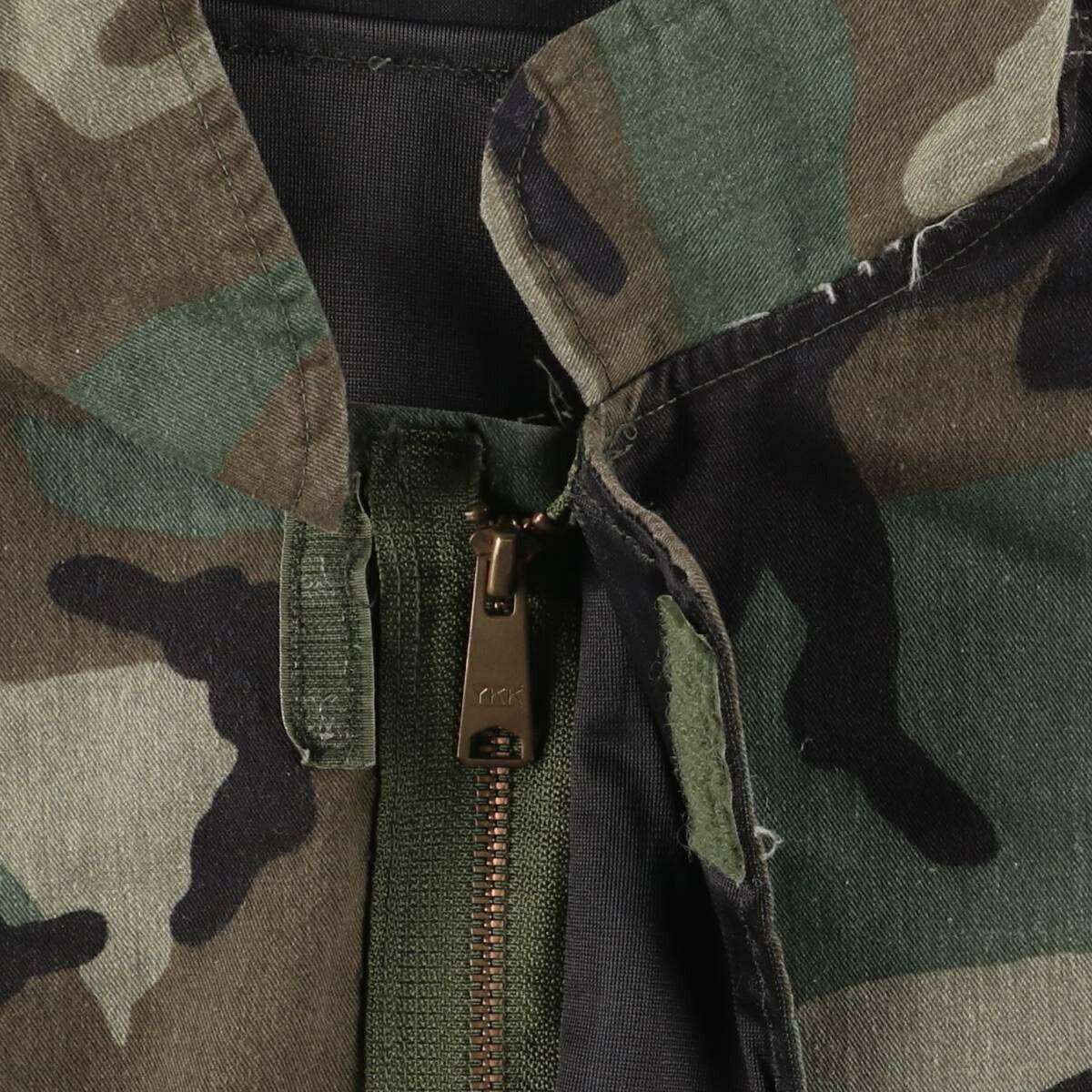 古着 80年代 米軍実品 迷彩柄 ウッドランドカモ ケミカル