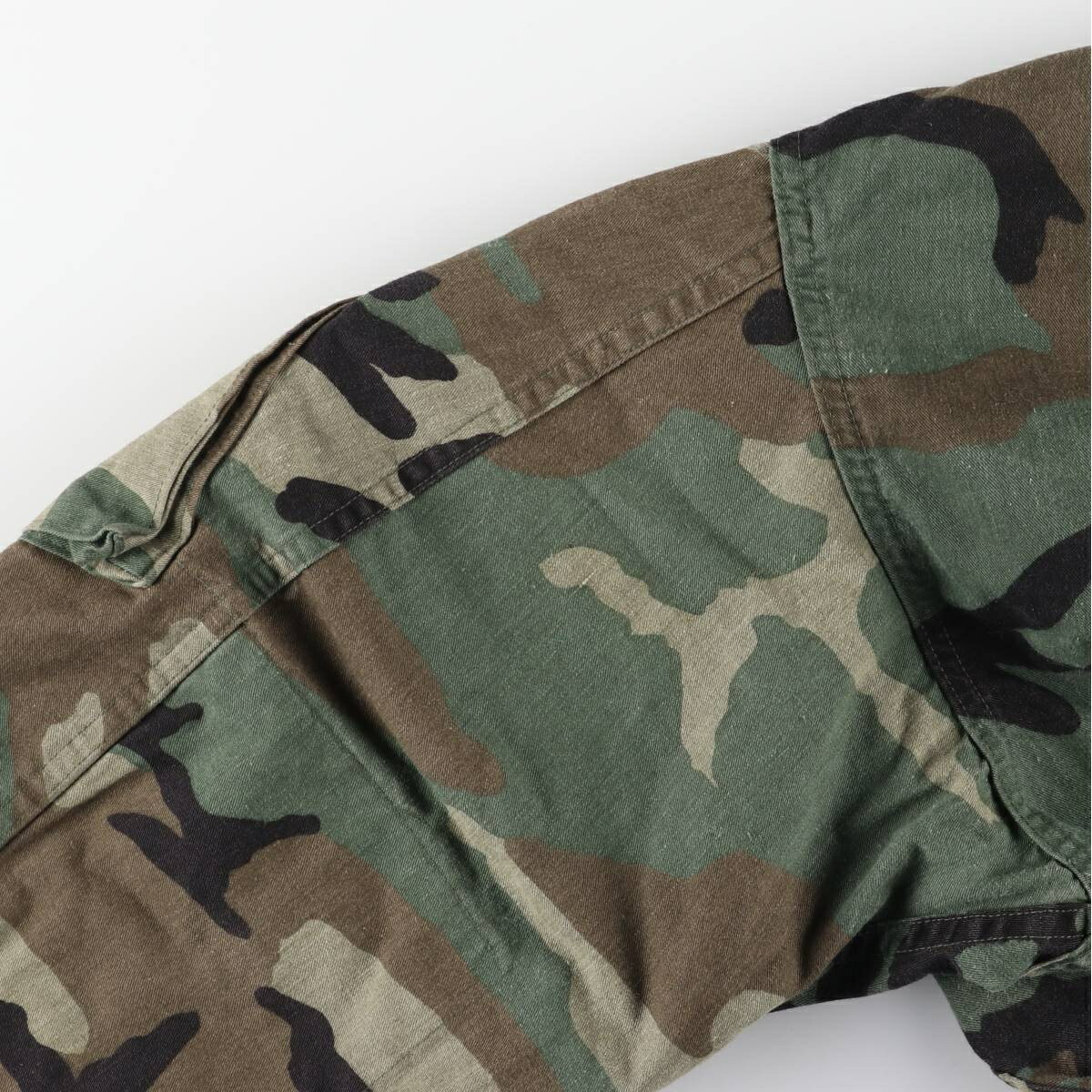 古着 80年代 米軍実品 迷彩柄 ウッドランドカモ ケミカル